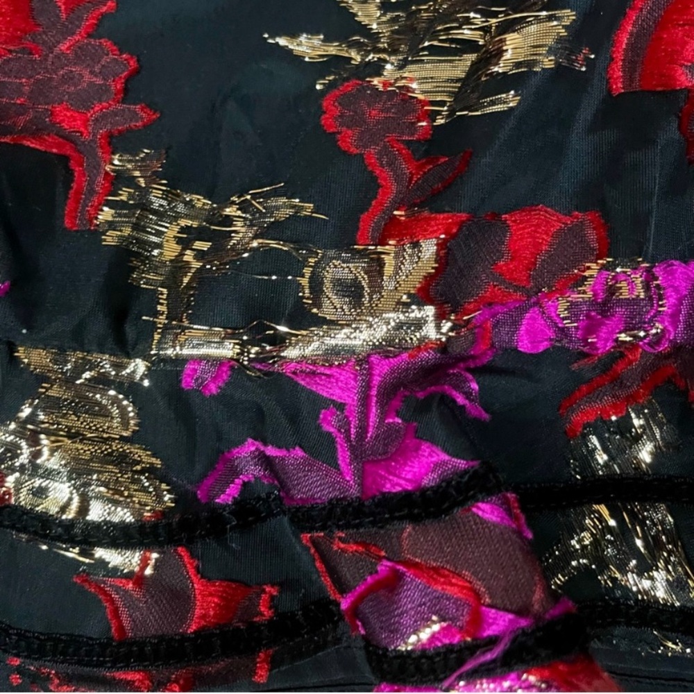 Tularosa Floral & Sequin Ruffle Mini Dress XS New with Tags - Picture 9 of 10
